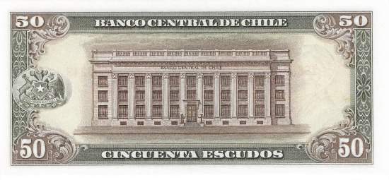 50 Escudso Chile p140b-2